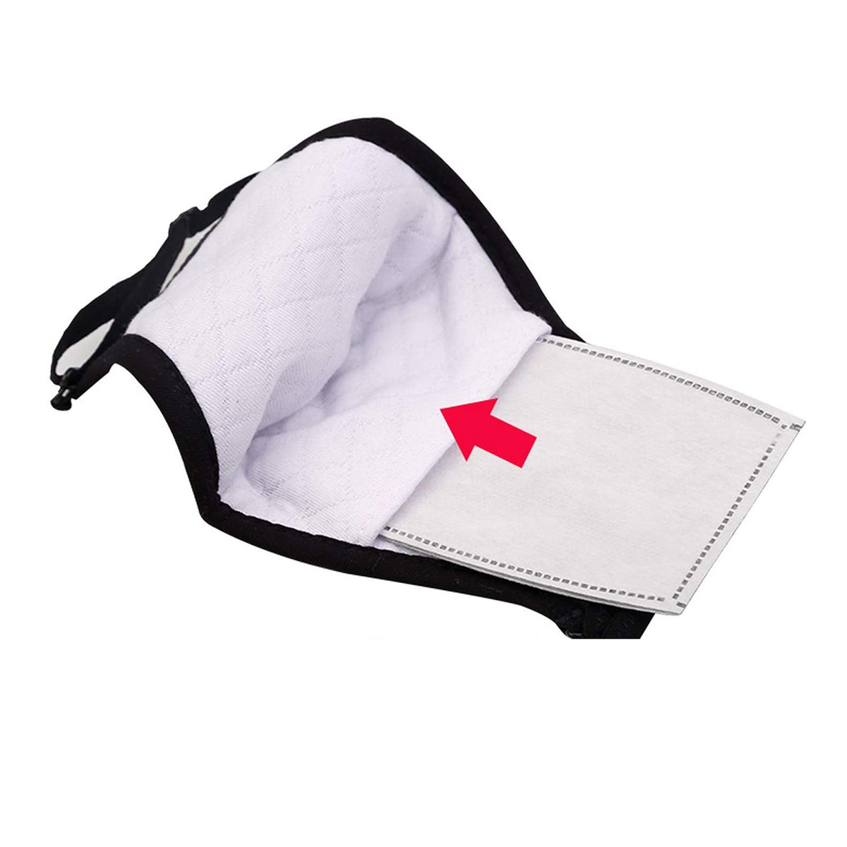 Adjustable Face Mask Anti-dust - đánh giá và giá Pm2.5 Filter Insert