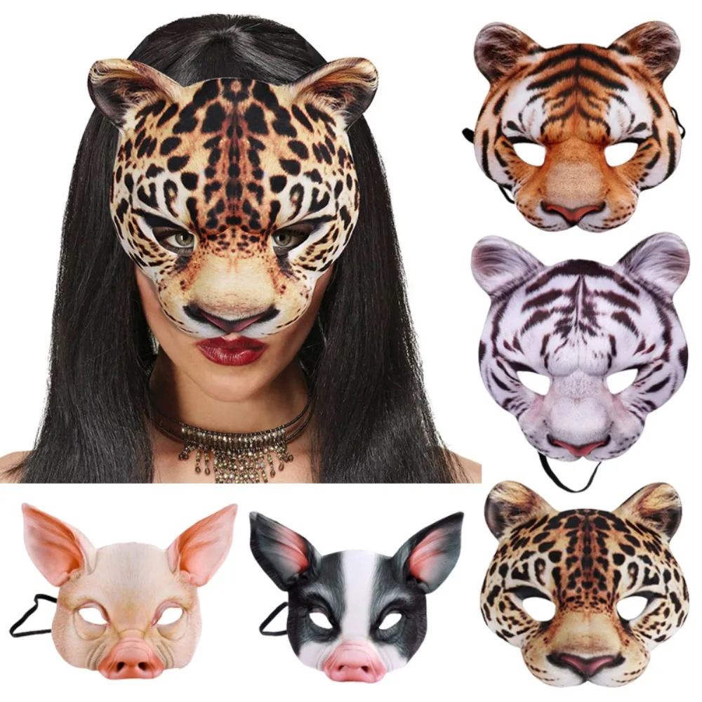 3D Animal Mask Halloween Masqu - đánh giá và giá Respirator Half Face