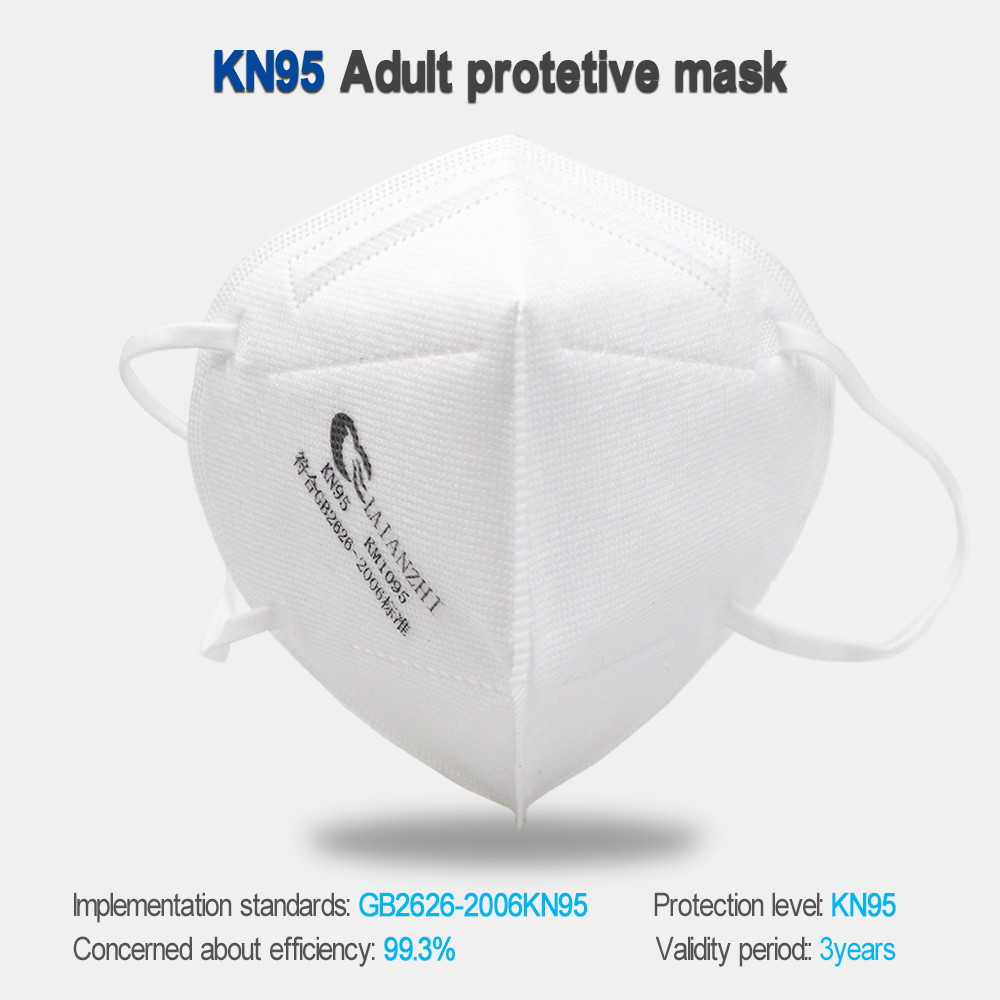 LAIANZHI 50PCS FFP2 Face masks - đánh giá và giá Kn95 Respirator Mask