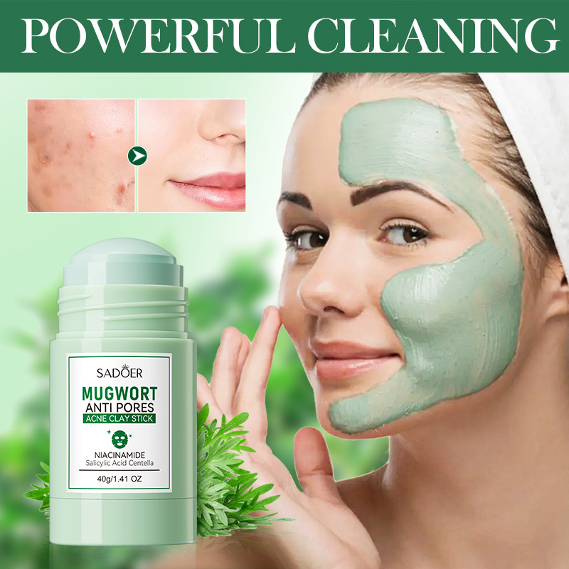 Mugwort Clay Stick Anti-Acne C - đánh giá và giá Dust Mask Construction