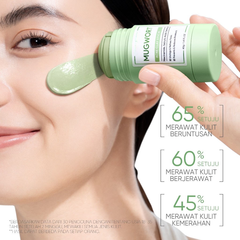 Mugwort Clay Stick Anti-Acne C - đánh giá và giá Dust Mask Construction