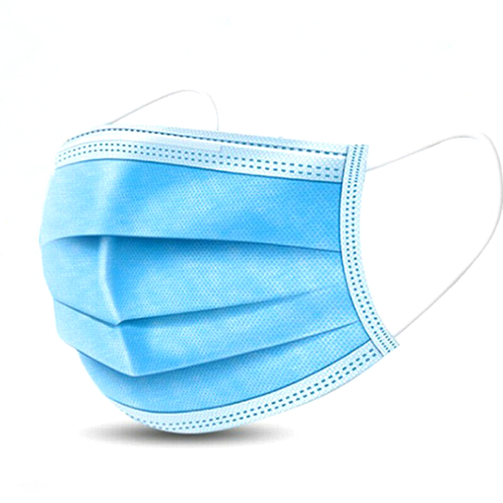 50piece Safe And Professional  - đánh giá và giá Disposable Mask Blue