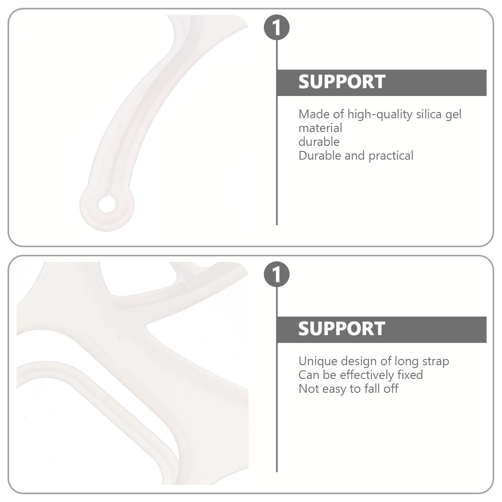5Pcs Silicone Mask Bracket Bre - đánh giá và giá Silicone Mask Bracket