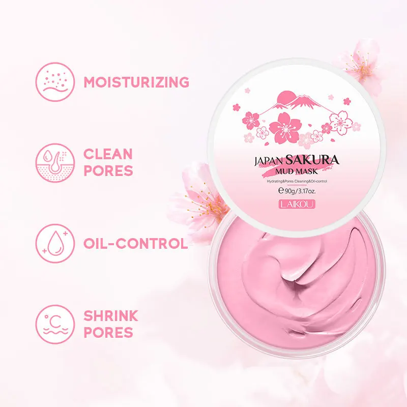 LAIKOU Sakura Clay Mask 25g 90 - đánh giá và giá Dust Mask Construction