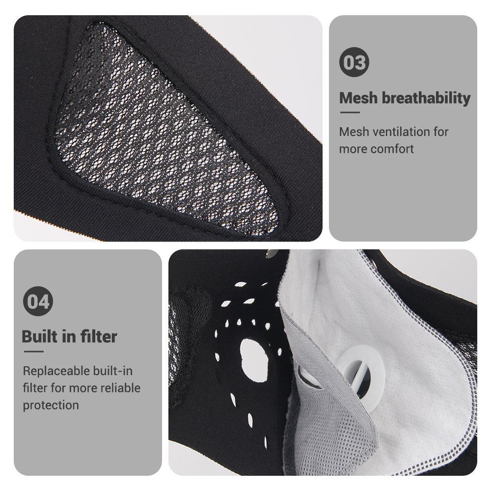 Motorcycle Mask Summer Breatha - đánh giá và giá Anti Pollution Mask