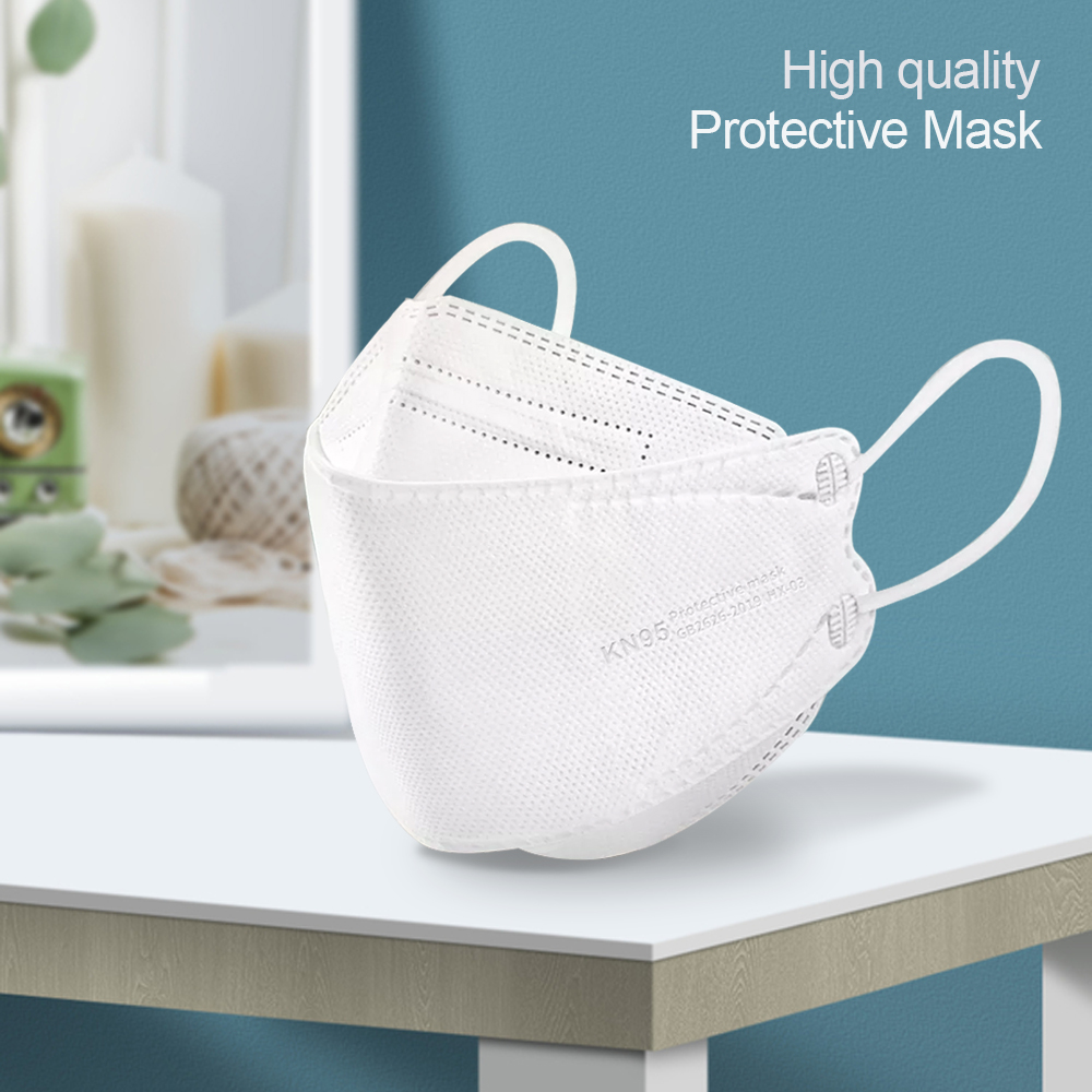 10-200pcs fpp2 fish mask kn95  - đánh giá và giá Disposable Surgical Mask