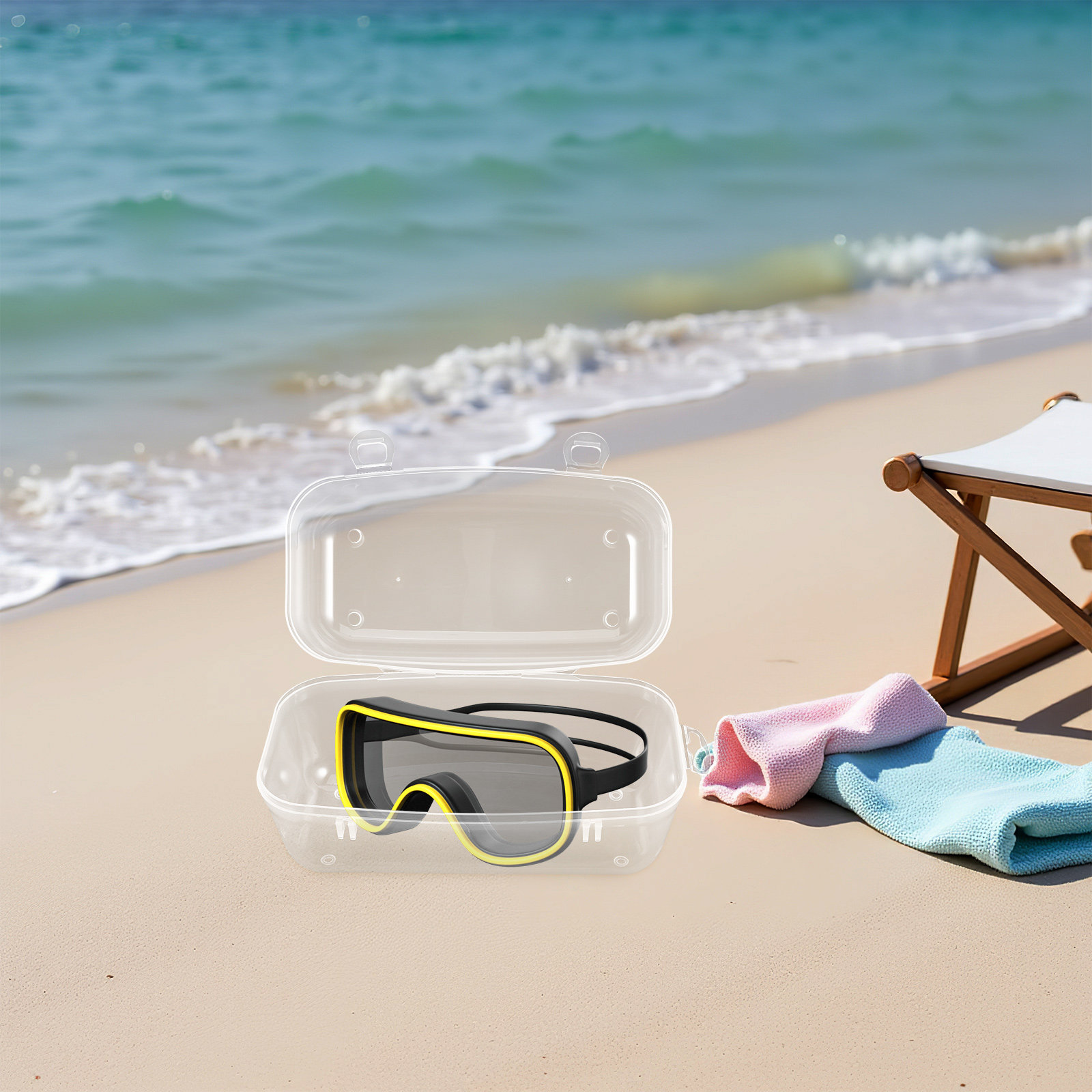 Diving Masks Case Hard Shell C - đánh giá và giá Mask Case Hard Shell