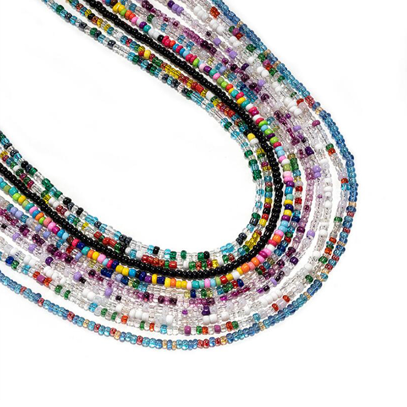 【F】 Colorful Rice Bead Glasses - đánh giá và giá Mask Chain Holder