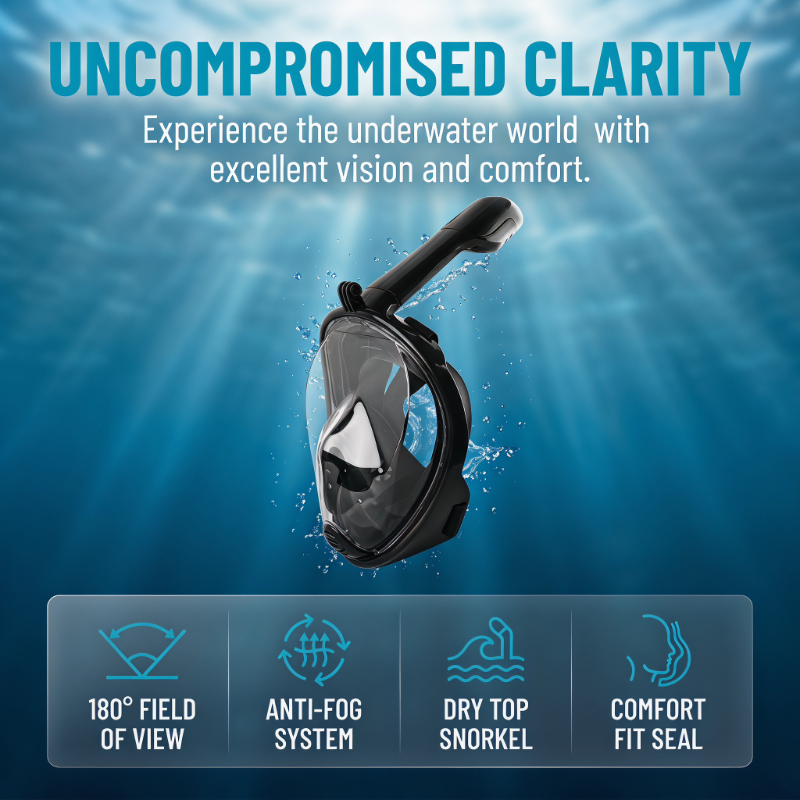 Safe Waterproof Snorkeling Div - đánh giá và giá Anti Pollution Mask