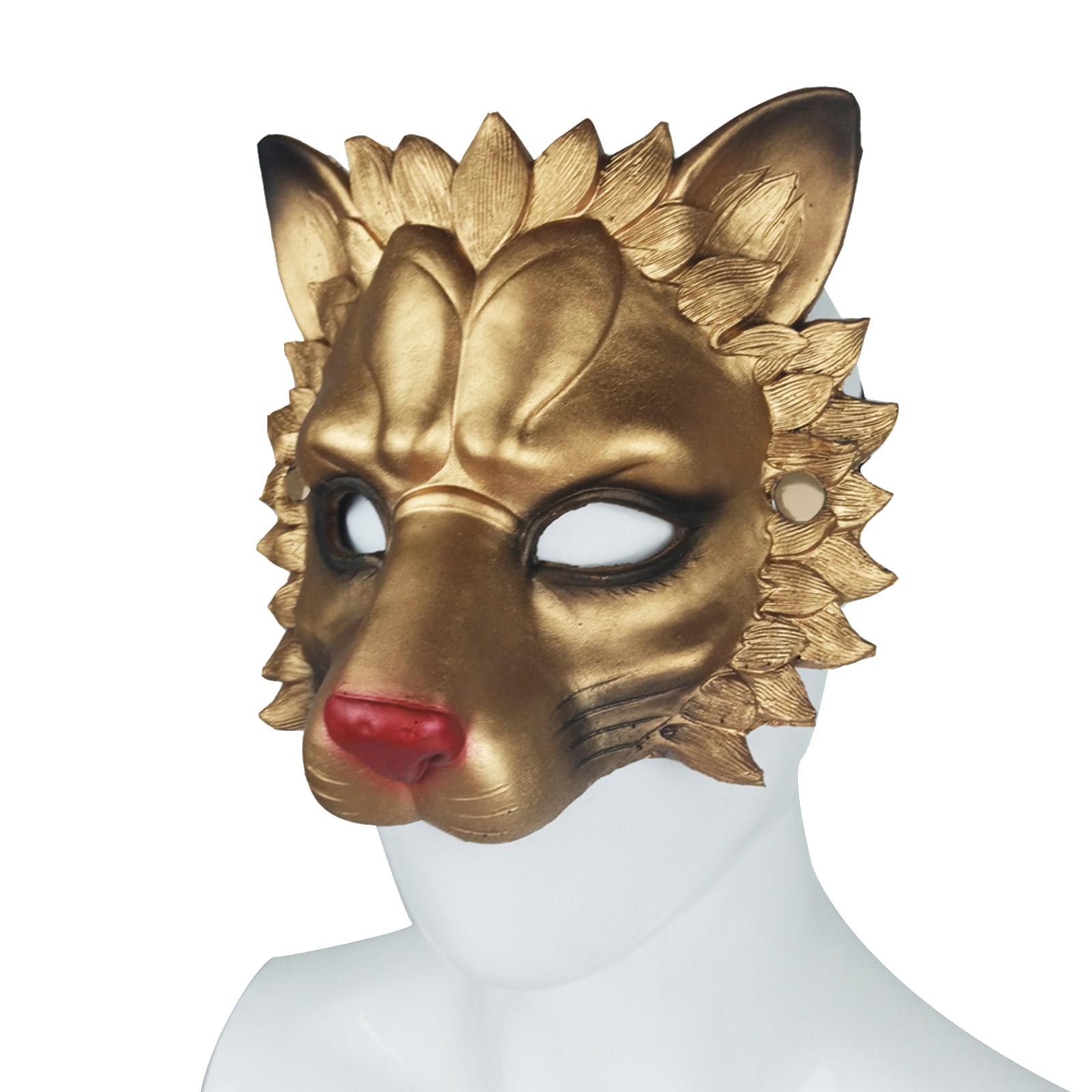 Lion Mask Half Face Decorative - đánh giá và giá Respirator Half Face
