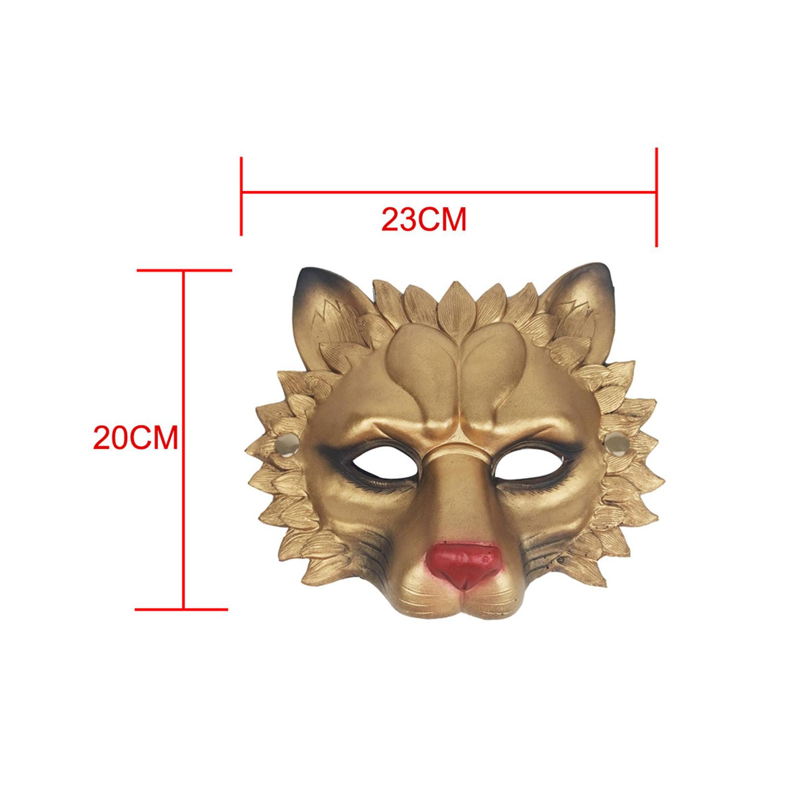 Lion Mask Half Face Decorative - đánh giá và giá Respirator Half Face