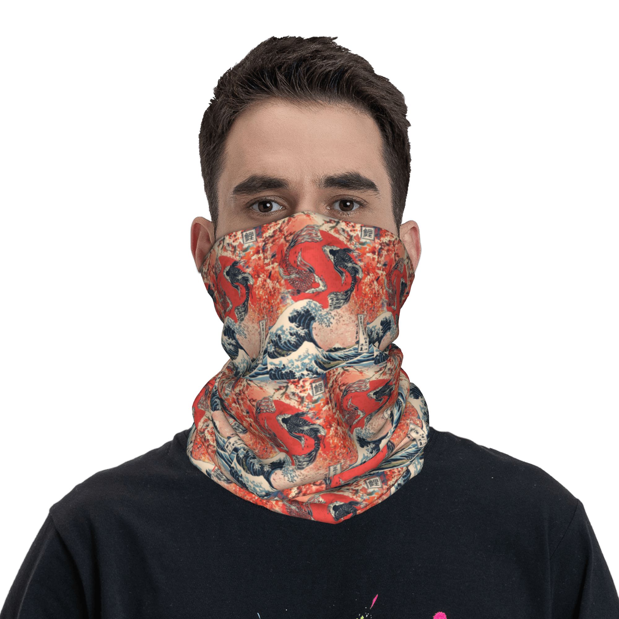 Koi Fish and Great Wave off Ka - đánh giá và giá Sports Mask Breathable