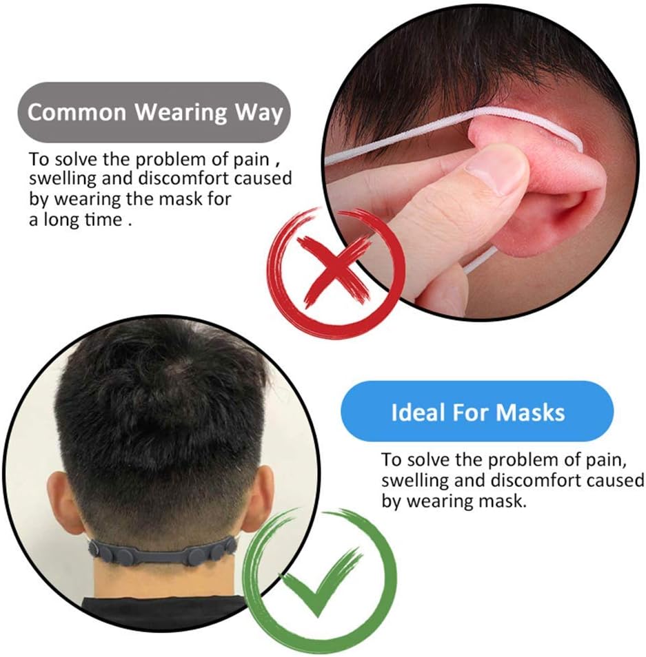 4 Pcs Silicone Ear Savers for  - đánh giá và giá Mask Ear Saver Strap