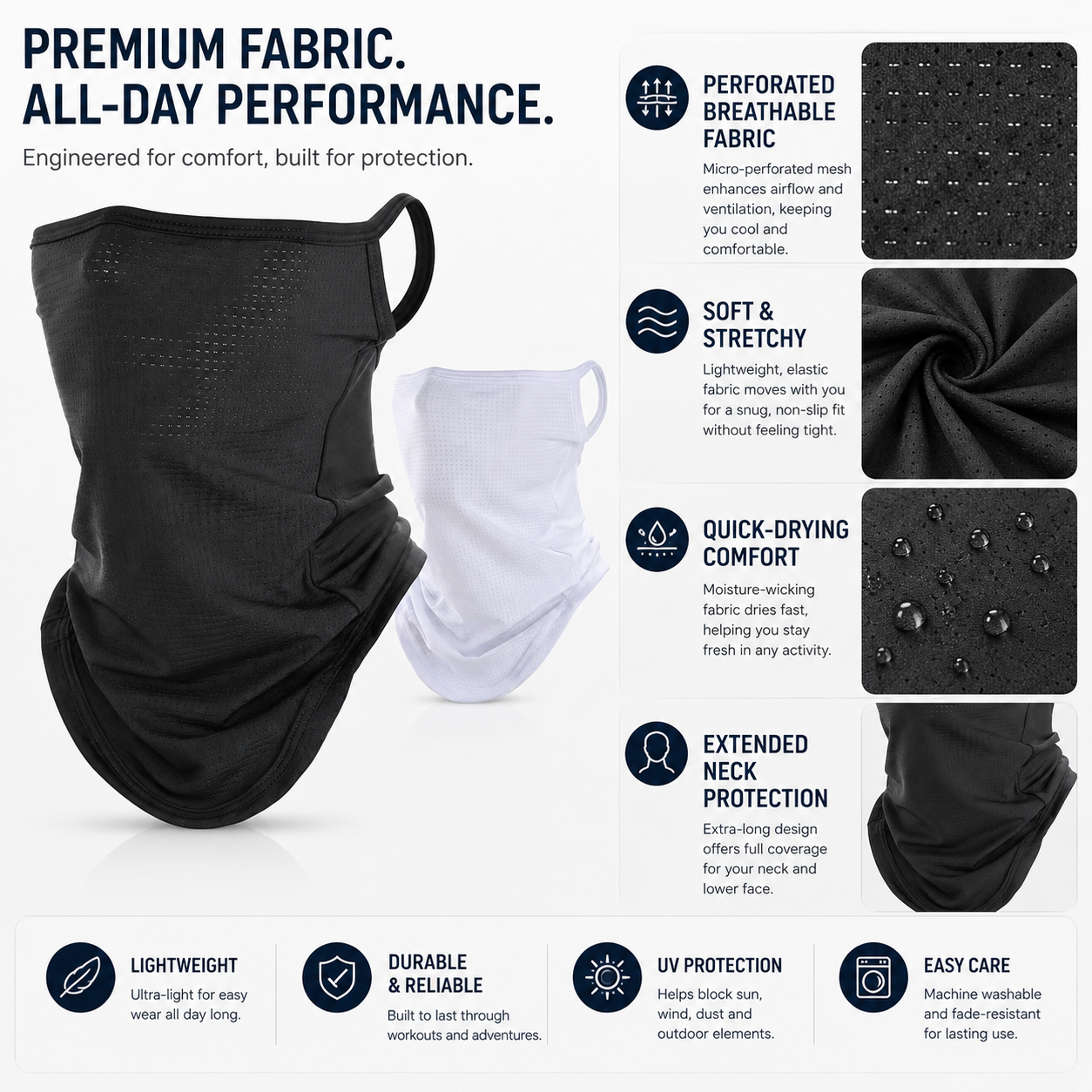 Breathable Quick-Dry Neck Gait - đánh giá và giá Respirator Half Face