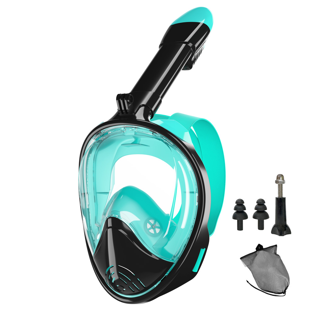 Full Face Snorkel Mask Silicon - đánh giá và giá Silicone Mask Bracket