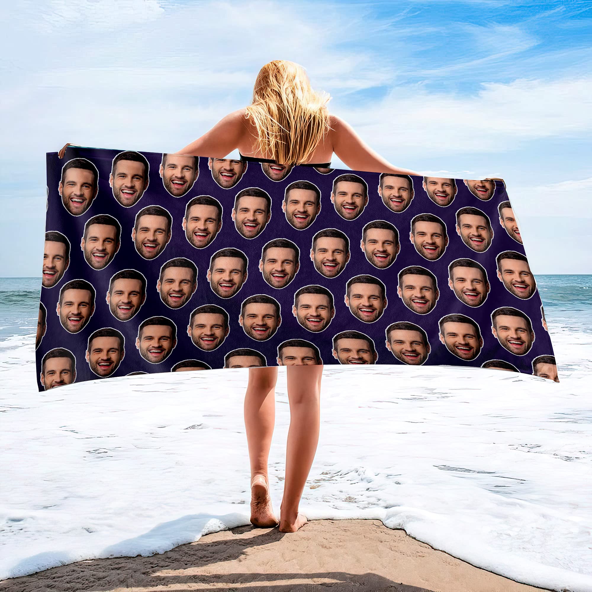 Personalized Beach Towels with - đánh giá và giá Cloth Face Mask Washable