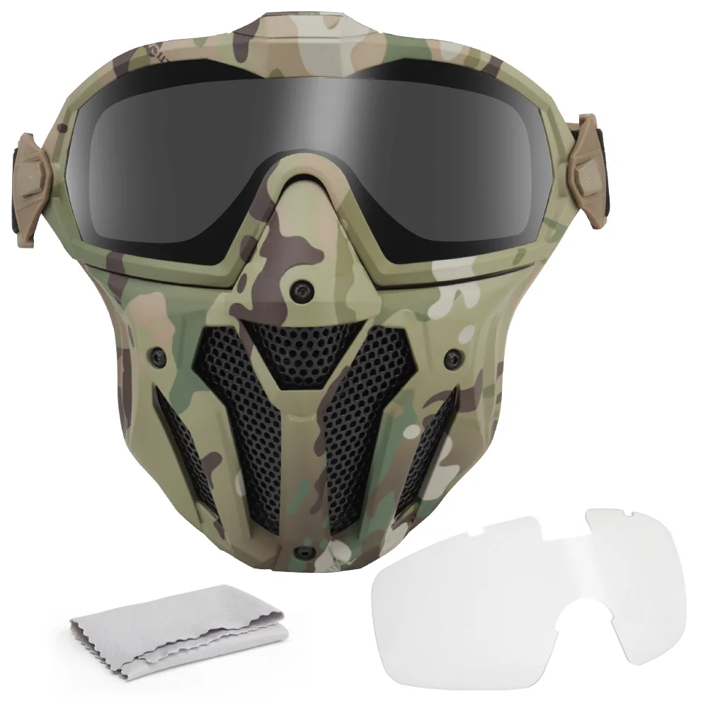 Tactical Airsoft Paintball Fac - đánh giá và giá Anti Pollution Mask