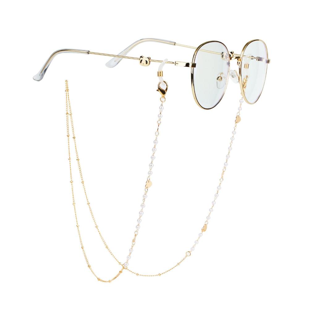 Jewelry Disc Metal Pearl Hangi - đánh giá và giá Mask Chain Holder