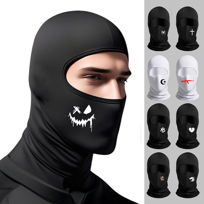 2pcs Set  Unisex Balaclava Cap - đánh giá và giá Black Face Mask Pack
