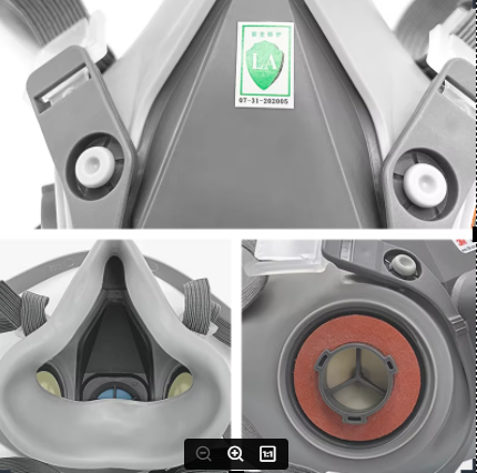 M 6100=S/ 6200=M/ 6300 =L resp - đánh giá và giá Dust Mask Construction