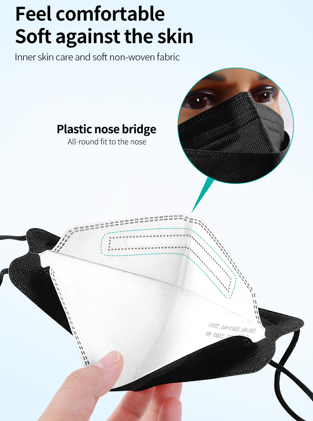 fpp2 CE Protective maske anti  - đánh giá và giá Kn95 Respirator Mask