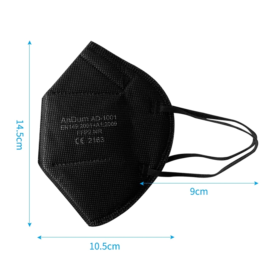 10PCS FFP2 Mask CE Approved Fi - đánh giá và giá Anti Pollution Mask