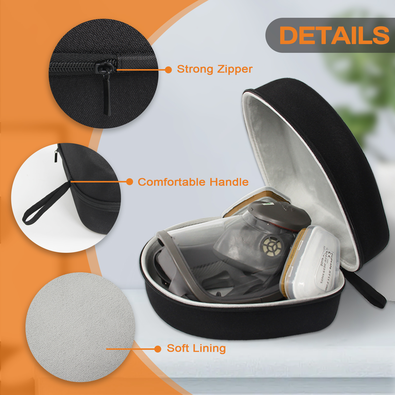 Hard Protective Travel Case fo - đánh giá và giá Mask Case Hard Shell