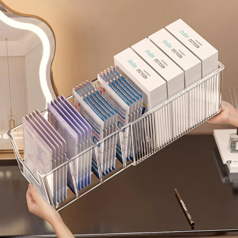 Extendable Acrylic Makeup Orga - đánh giá và giá Face Mask Storage Box