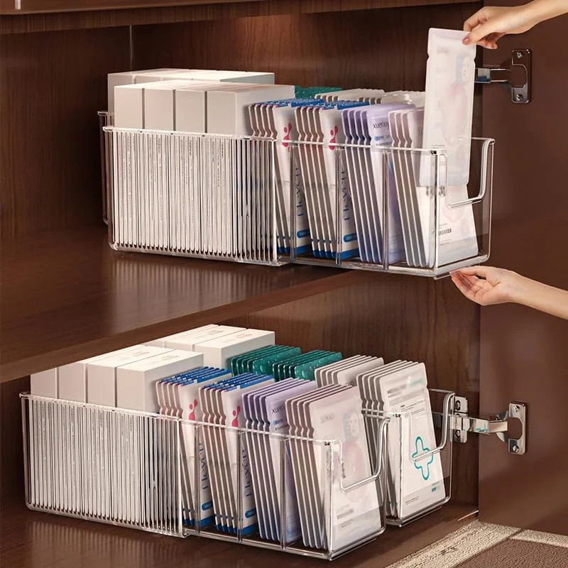 Extendable Acrylic Makeup Orga - đánh giá và giá Face Mask Storage Box