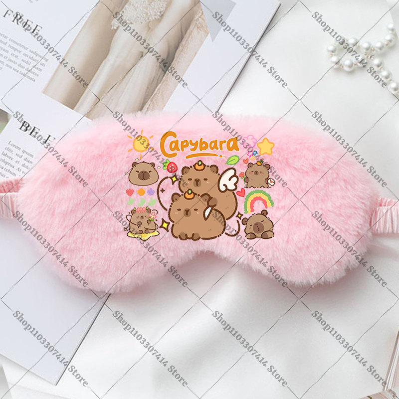Capybara Girl Cartoon Sleep Ey - đánh giá và giá Kids Face Mask