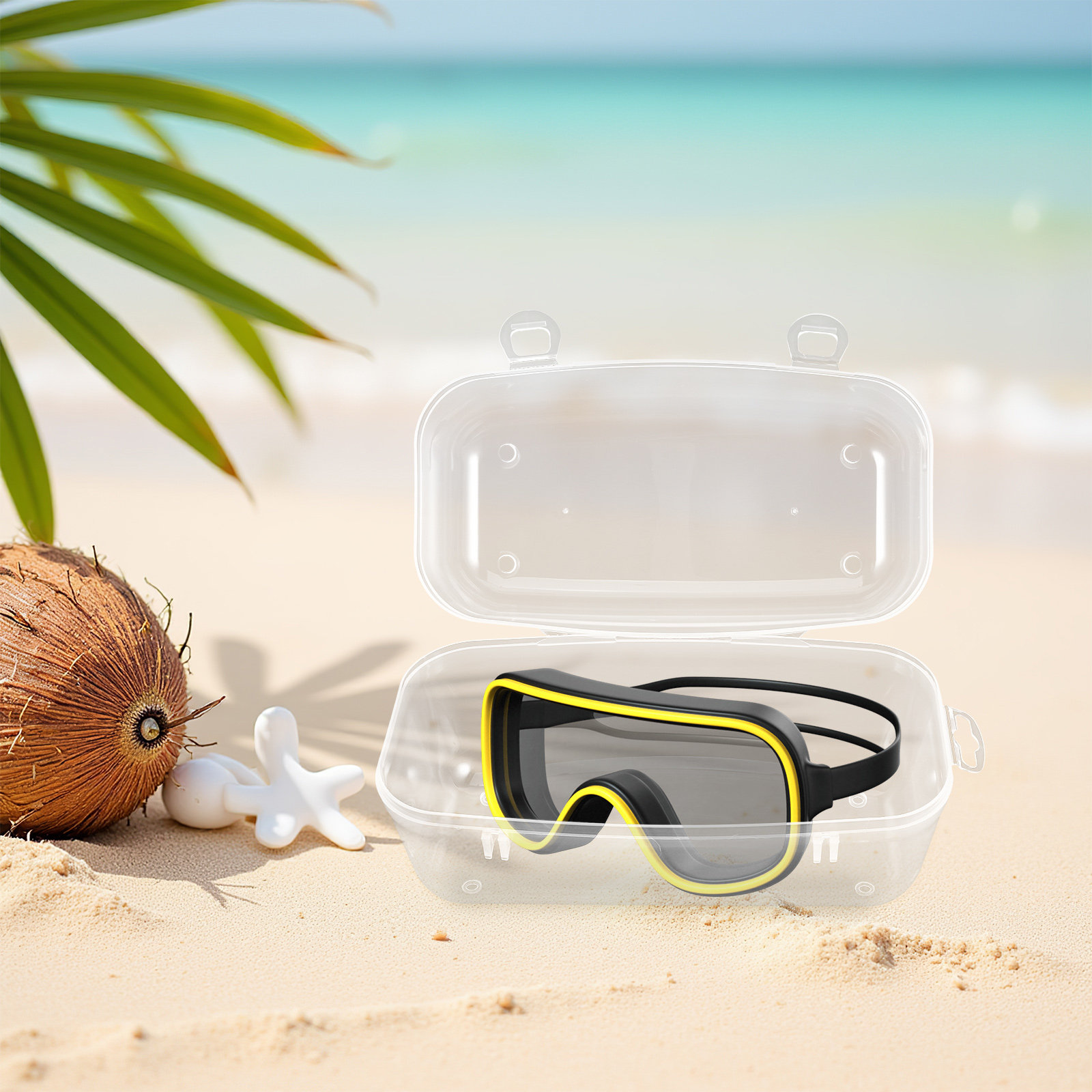 Diving Masks Case Portable Cle - đánh giá và giá Mask Case Hard Shell