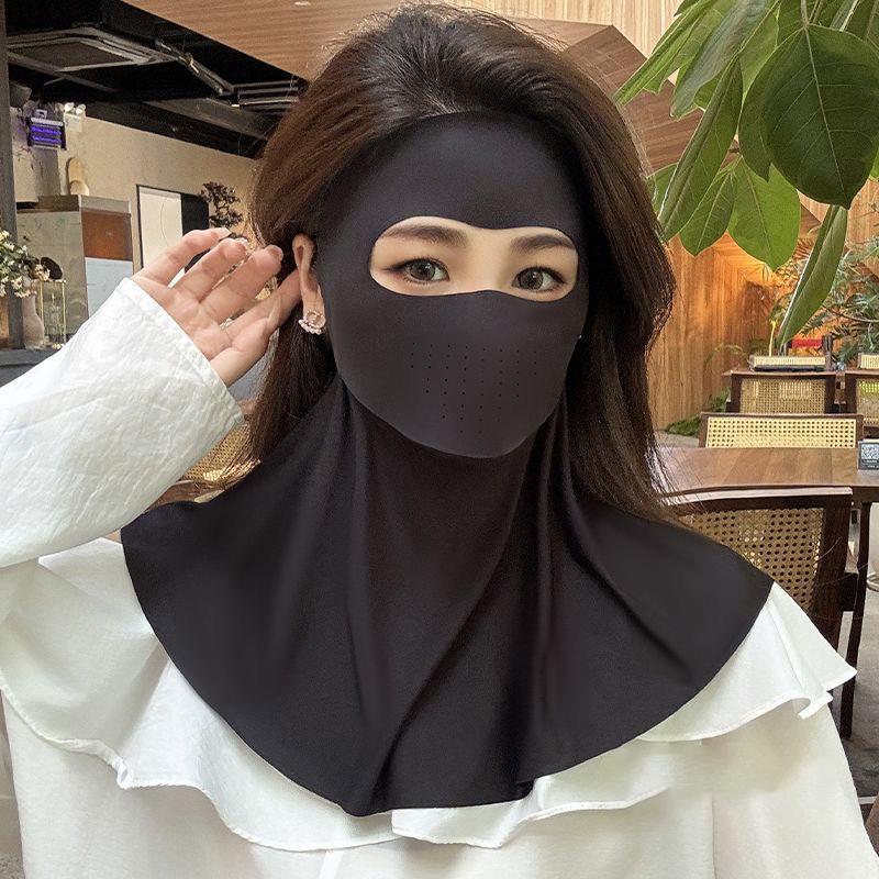 Summer Ice Silk Face Gini Full - đánh giá và giá Sports Mask Breathable