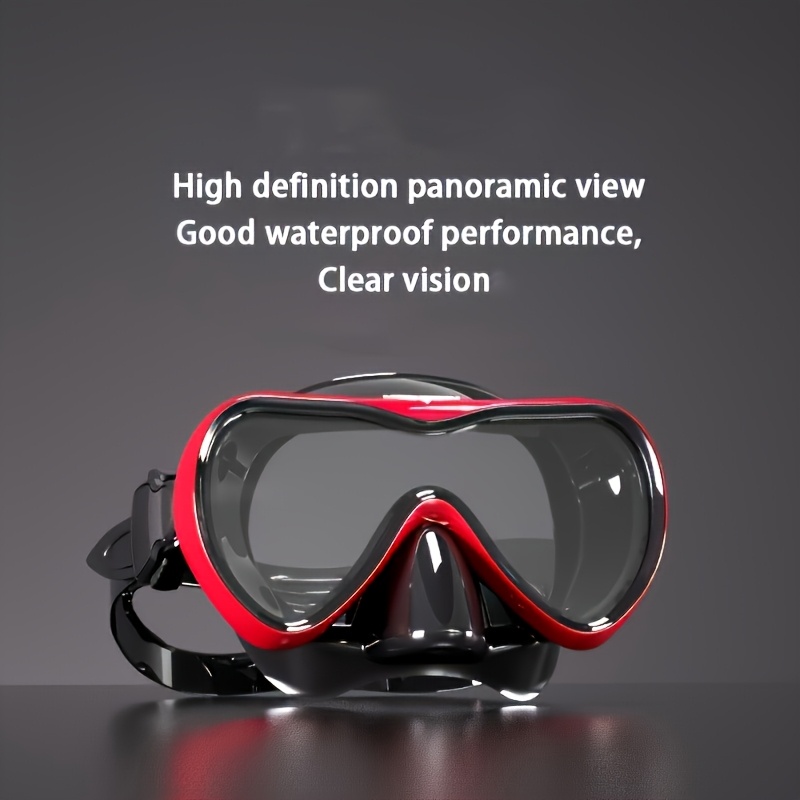Adult Snorkel Mask, HD Tempere - đánh giá và giá Silicone Mask Bracket