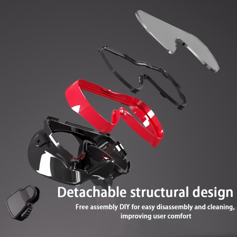 Adult Snorkel Mask, HD Tempere - đánh giá và giá Silicone Mask Bracket